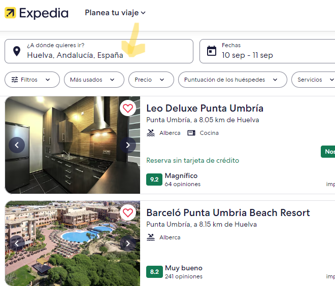 HOTELES EN HUELVA TODO INCLUIDO EN EXPEDIA.COM